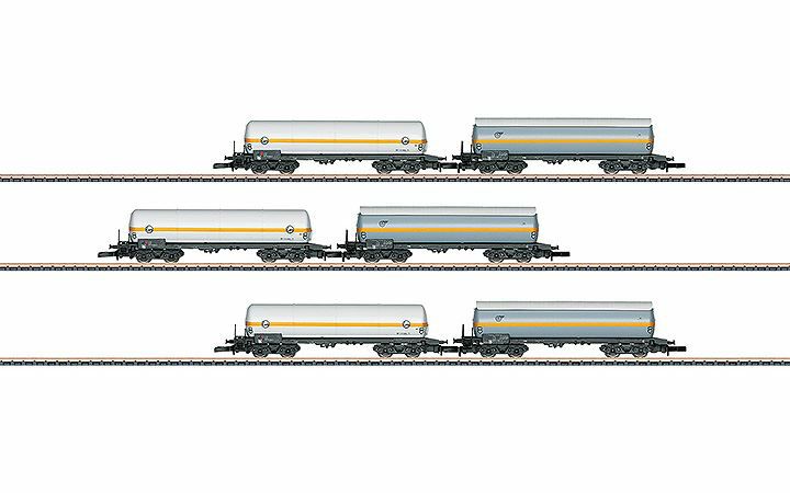 maerklin/メルクリン 82189 タンク貨車6両セット VTG EVA Zゲージ