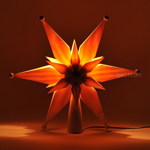 【xmas限定販売】 電球付ツリートップ 26cm 216015