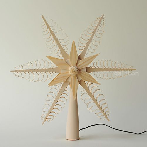 【xmas限定販売】 電球付ツリートップ 28cm 216016