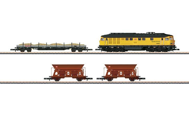 maerklin/メルクリン 81451 ディーゼル機関車 DB Construction 4両セットDB BR233 Zゲージ