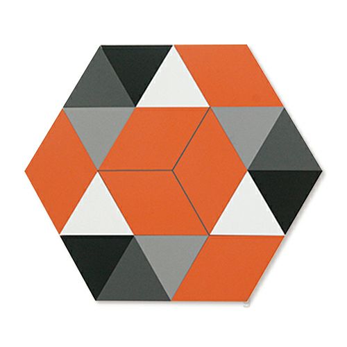 童具館 マグネットモザイク45六角mix・い