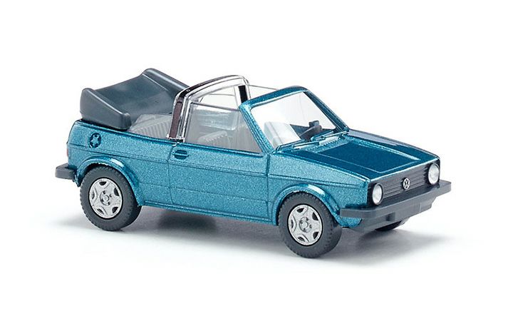 ヴィーキング Wiking 004604 VW Golf I Cabrio blue met