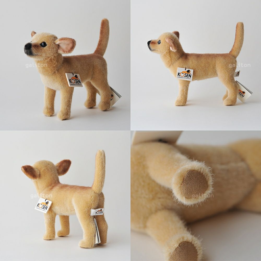 ケーセン Koesen ぬいぐるみ チワワ CHIHUAHUA, STANDING