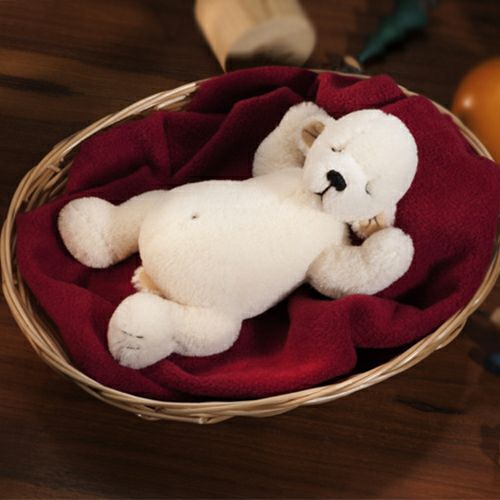 ケーセン Koesen ぬいぐるみ 限定版 ホワイトベア SMILLA POLAR BEAR SMILLA （SWIVEL-HEAD）