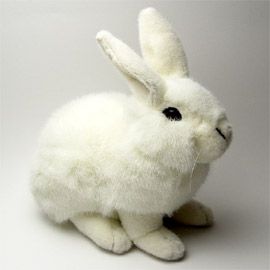 ケーセン Koesen ぬいぐるみ しろいうさぎ