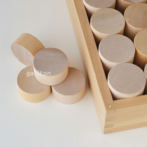 童具館 ワクブロック WAKU-BLOCK45 G15（円柱1/2厚）【メーカー欠品につきご予約受付中/納期:受注後約2～3か月】