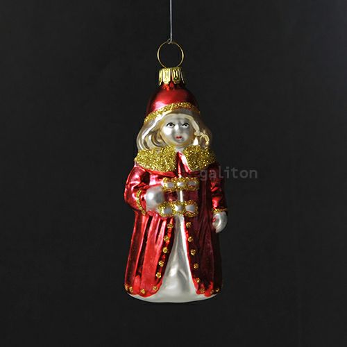 【xmas限定販売】 グラスオーナメント クリストキント赤 30022A