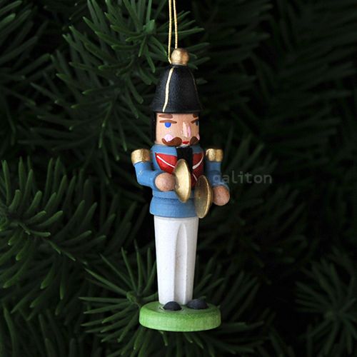 【xmas限定販売】《クリスマスオーナメント》 ミニくるみ割り シンバル