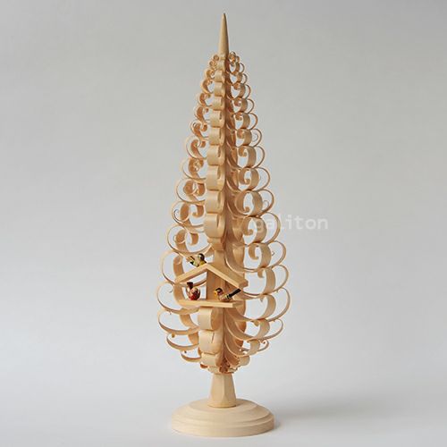 【xmas限定販売】 シュパンバウムと鳥小屋 40cm