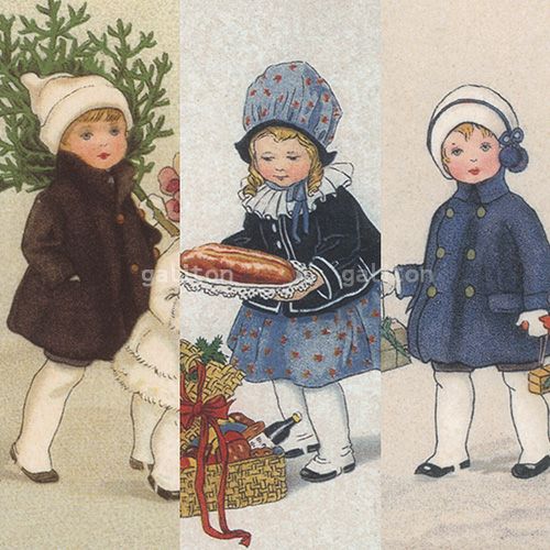 【xmas限定販売】 クリスマスポストカード5枚組L