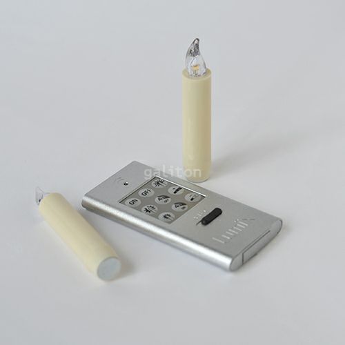 【xmas限定販売】 NEW-LEDキャンドル基本セット （φ14mm 2本）