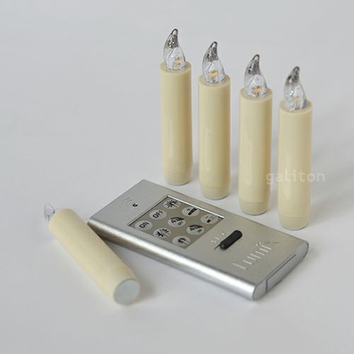 【xmas限定販売】 NEW-LEDキャンドル基本セット （φ14mm 5本）