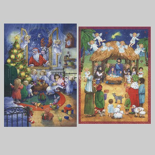 【xmas限定販売】 アドヴェントカード2枚組K