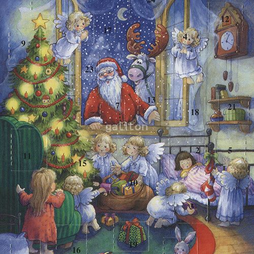 【xmas限定販売】 アドヴェントカード2枚組K