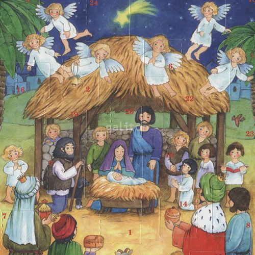 【xmas限定販売】 アドヴェントカード2枚組K