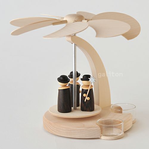 【xmas限定販売】 クリスマスピラミッド ザイフェナーフォルクスクンスト Seiffener Volkskunst 聖歌隊