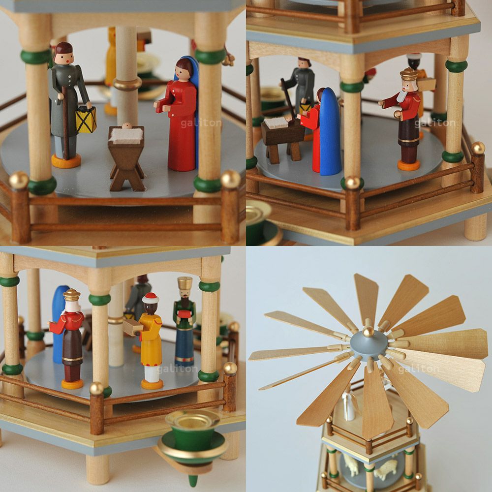 【xmas限定販売】 クリスマスピラミッド3段 聖誕 茶