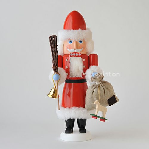 くるみ割り人形 ザイフェナーフォルクスクンスト Seiffener Volkskunst サンタクロース 11231
