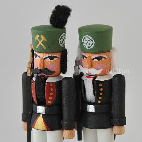 ヴァルターヴェルナー Walter Werner ミニくるみ割り 鉱夫2体セット