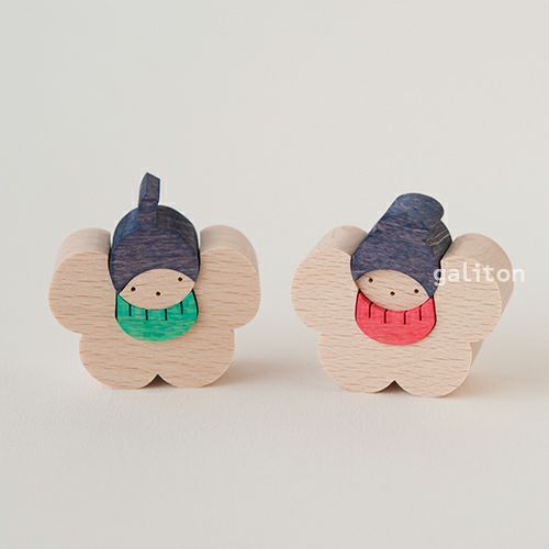 小黒三郎 椿の花びな(小)