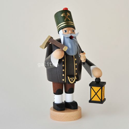 煙出し人形 KWO鉱夫 斧とランタン 21182