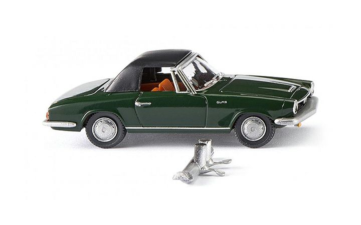 ヴィーキング Wiking 018698 Glas 1700 GT convertible dark green