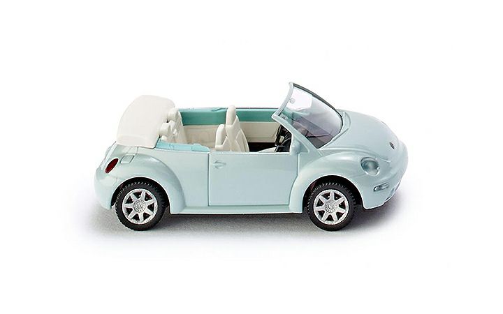 ヴィーキング Wiking 003204 VW New Beetle Cabriolet aquariusblue metallic