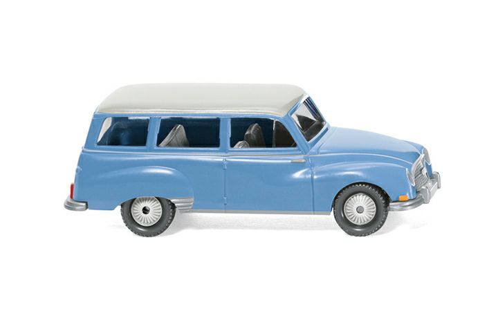 ヴィーキング Wiking 012301 Auto Union 1000 Universal blue with white roof