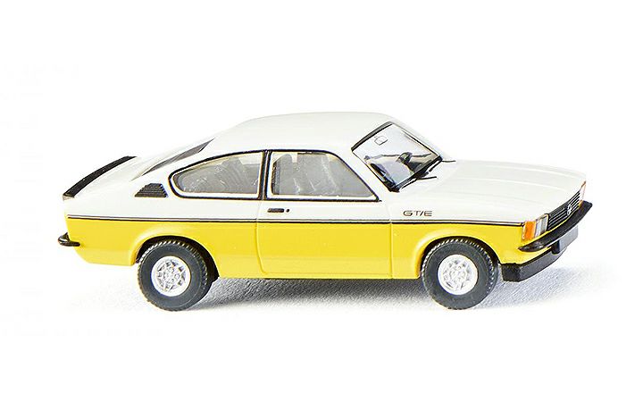 ヴィーキング Wiking 022902 Opel Kadett C Coupe GT/E white/yellow