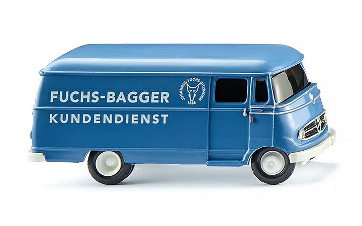 ヴィーキング Wiking 026503 Van (MB L 319) Fuchs-Bagger Kundendienst