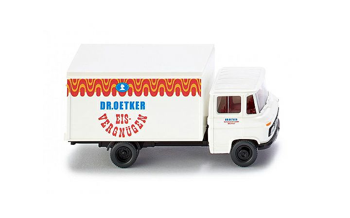 ヴィーキング Wiking 027401 Delivery van (MB L 608) Dr. Oetker Eis