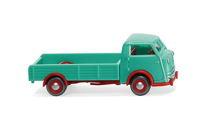 ヴィーキング Wiking 033502 Tempo Matador low-side flatbed ? turquoise