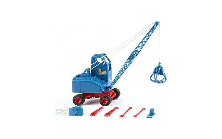 ヴィーキング Wiking 066202 Cable excavator F 301 (Fuchs) blue
