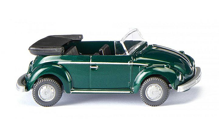 ヴィーキング Wiking 080208 VW Beetle convertible yucca green met