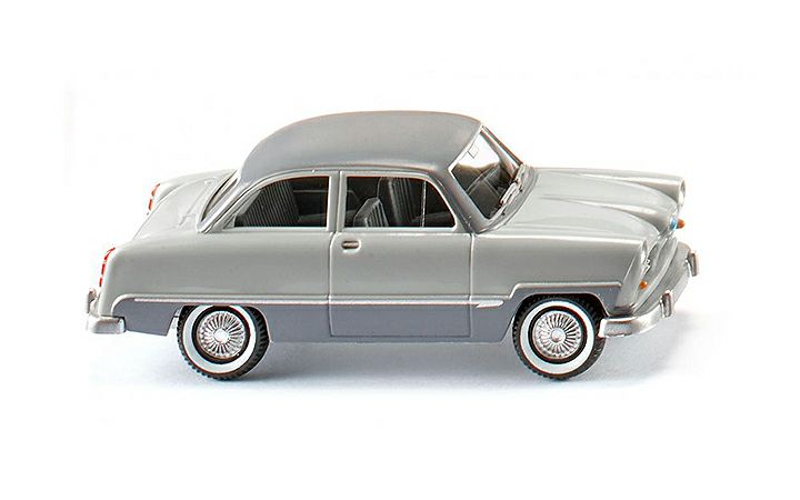 ヴィーキング Wiking 082149 Ford Taunus 12 M - light grey/dark grey