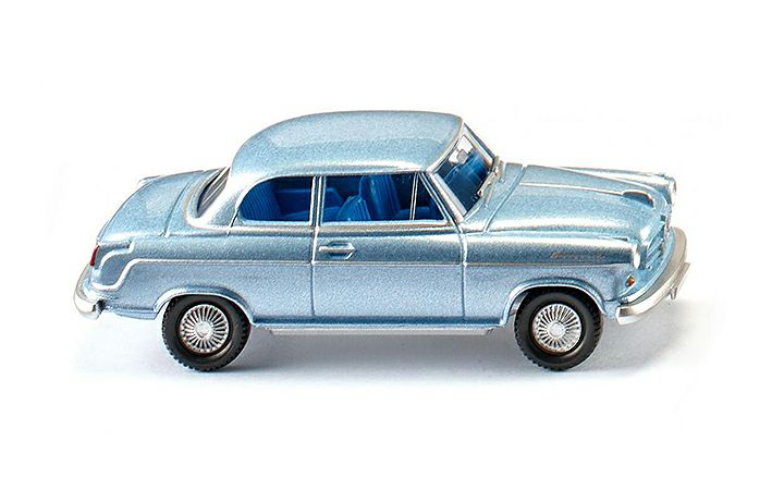 ヴィーキング Wiking 082303 Borgward Isabella Sedan ice blue met