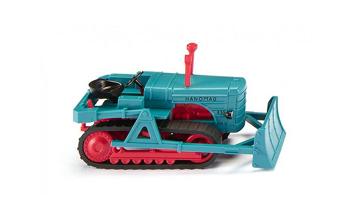 ヴィーキング Wiking 084437 Hanomag K55 crawler tractor water blue