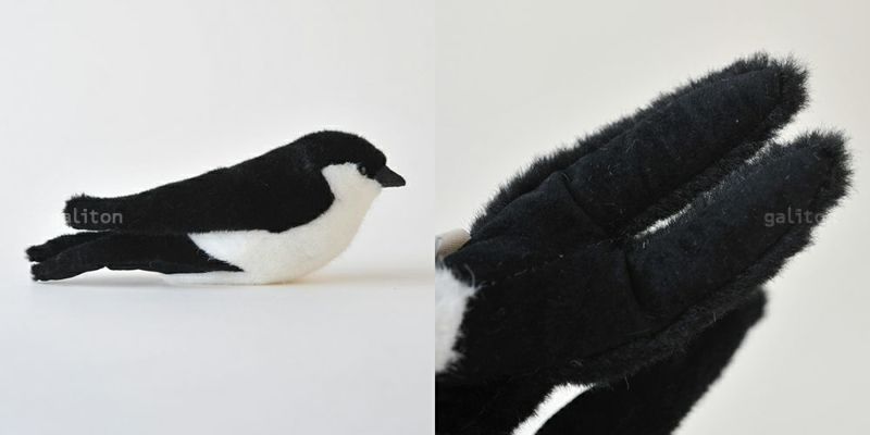 ケーセン Koesen ぬいぐるみ ツバメ Mehlschwalbe