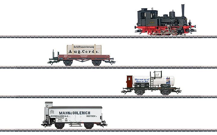 maerklin/メルクリン 26614 蒸気機関車 DRG BR89.80 + 貨車3両