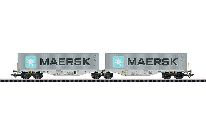 maerklin/メルクリン 47803 コンテナ輸送貨車 AAE Cargo
