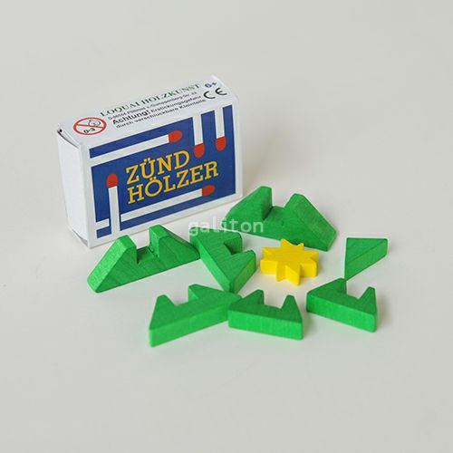 【xmas限定販売】 ロークワイ LOQUAI マッチ箱入 組立クリスマスツリー