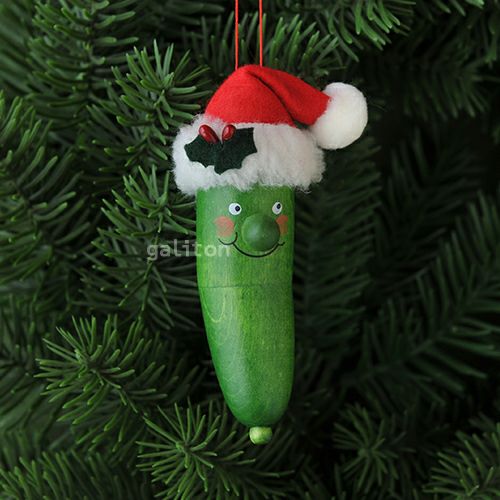 【xmas限定販売】《クリスマスオーナメント》 クリスティアンウルブリヒト Christian Ulbricht きゅうりくん