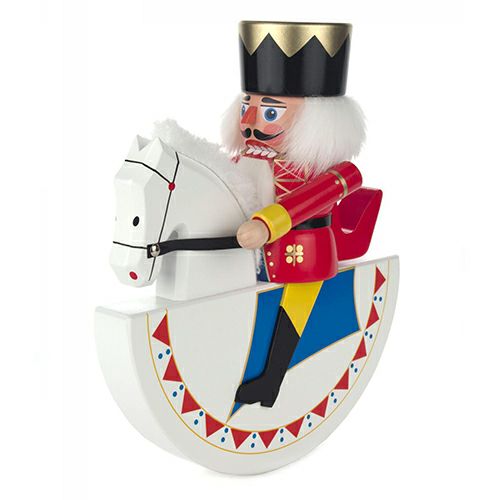 くるみ割り人形 LGL馬に乗る王様 赤 120071