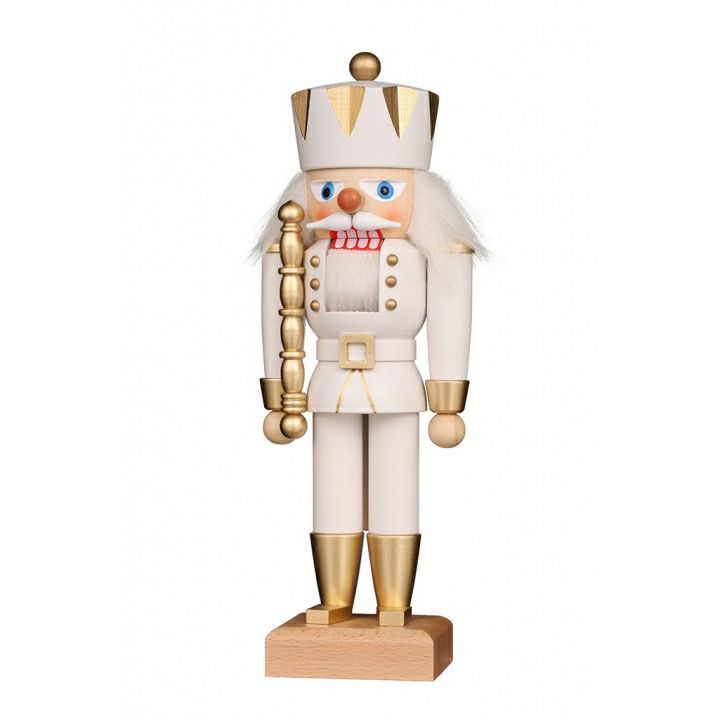 くるみ割り人形 クリスティアンウルブリヒト Christian Ulbricht 王様 白/金 32670