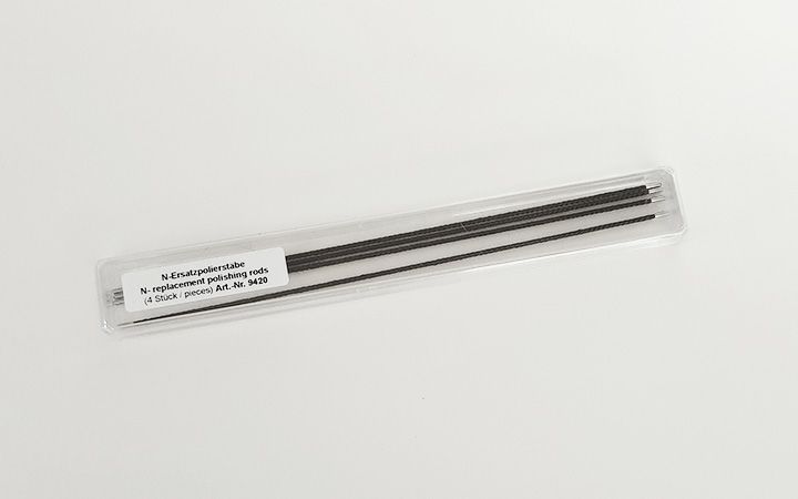 LUX-Modellbau/ルクスモデルバウ 9420 ホイールクリーニングシステム for Nゲージ 用 替ブラシ 4本入り