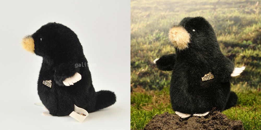 ケーセン Koesen ぬいぐるみ もぐらの赤ちゃん