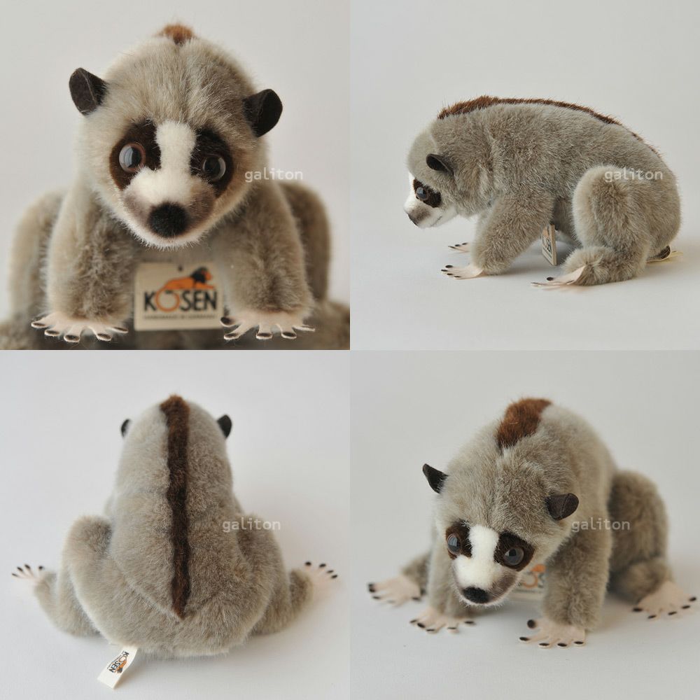 ケーセン Koesen ぬいぐるみ スローロリス
