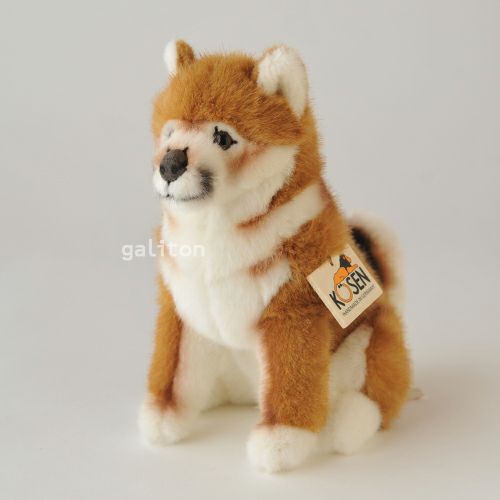 ケーセン Koesen ぬいぐるみ 柴犬の子 座り