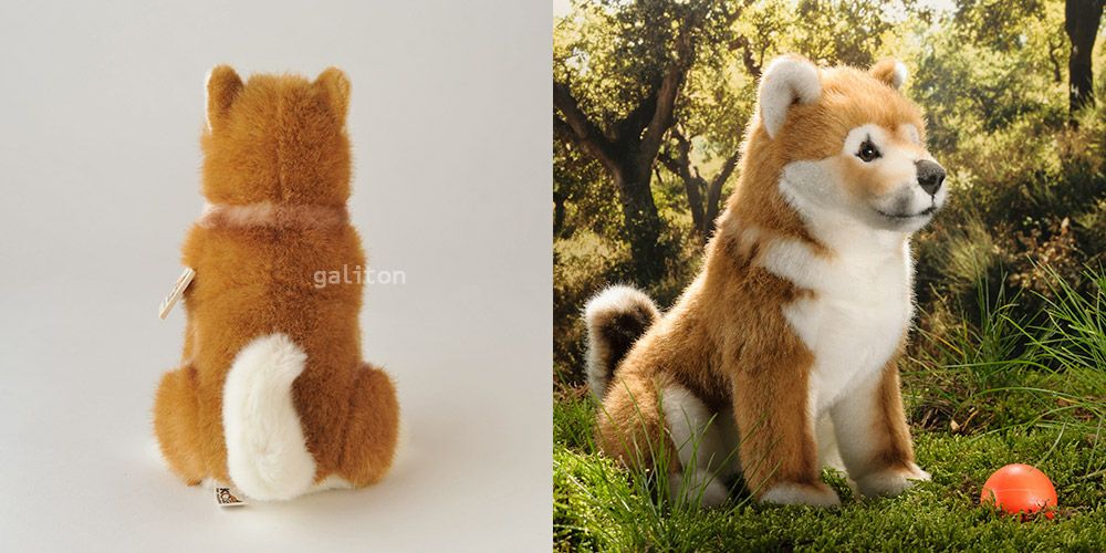 ケーセン Koesen ぬいぐるみ 柴犬の子 座り