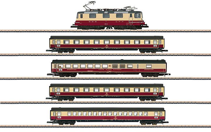 maerklin/メルクリン 81593 電気機関車セット TEE 75 Roland Zゲージ